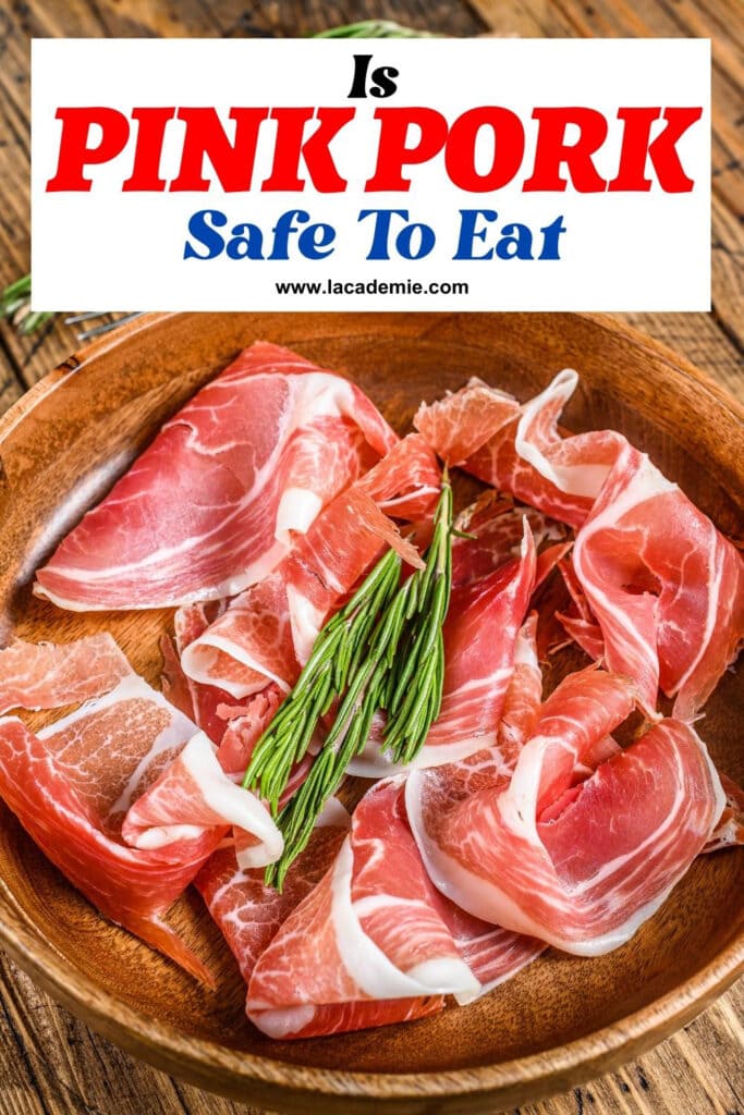 Ist rosa Schweinefleisch sicher zu essen